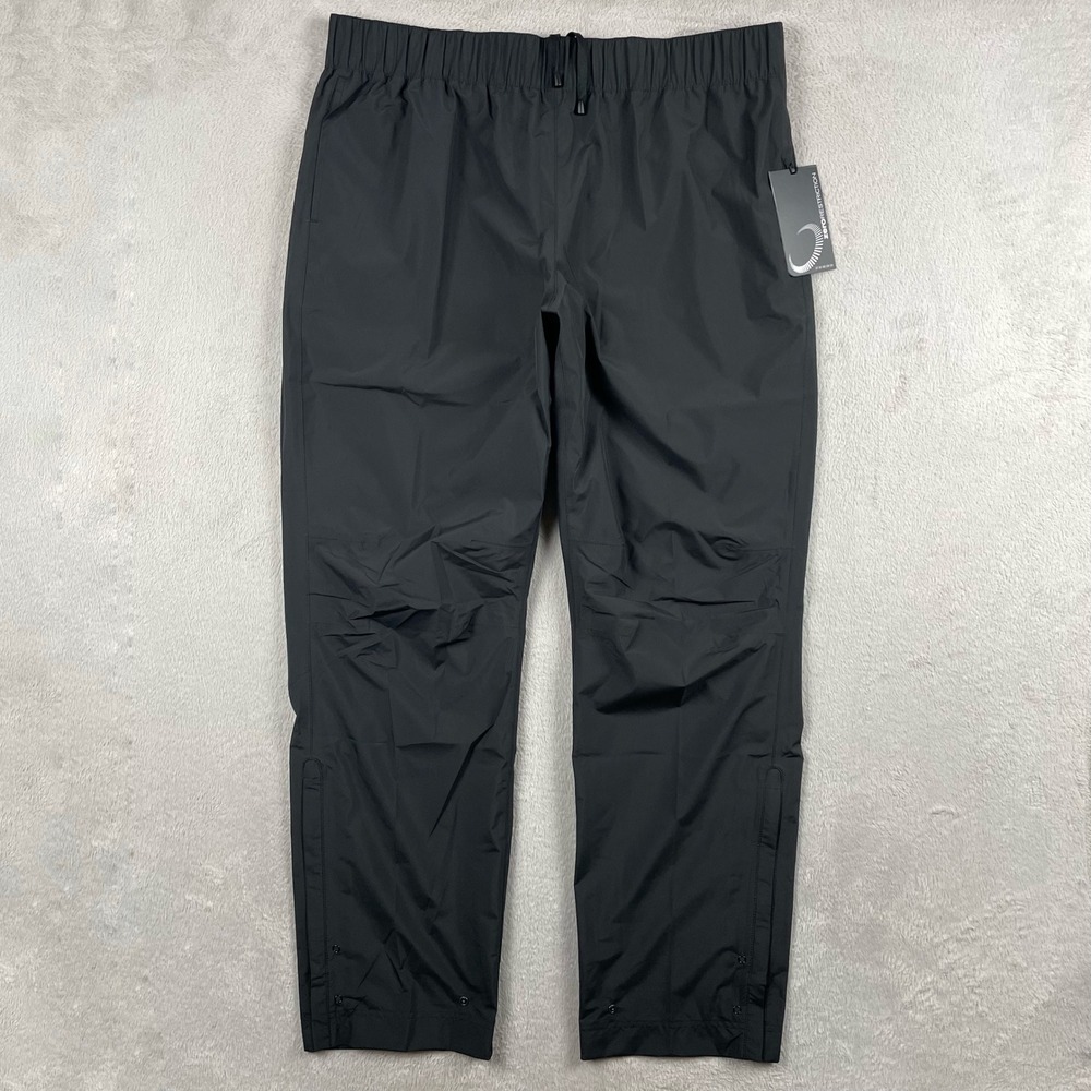 New Zero Restriction Liv Rain Pants Womens XL Black Waterproof Gorpcore Golf